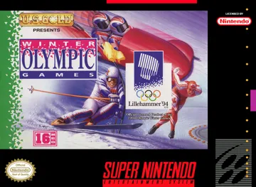 Winter Olympic Games - Lillehammer '94 (USA) (En,Fr,De,Es,It,Pt,Sv,No) box cover front